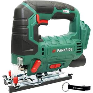 HEADNMORE® Parkside® - Sega a pendolo PSTDA 20 Wireless 20 V + portachiavi HEADNMORE® (senza batteria)