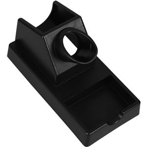 SEWOART Supporto per Penna Pirografica base stabile e portatile in ABS nero per accessori la combustione, per di crafting saldatore e penna pirografica