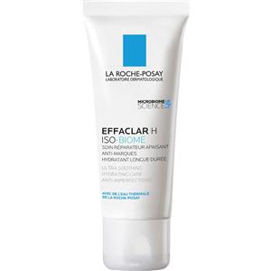La Roche-Posay Effaclar H Iso-Biome Crema Viso Idratante Riparatrice 40 ml per Pelle Grassa a Tendenza Acneica