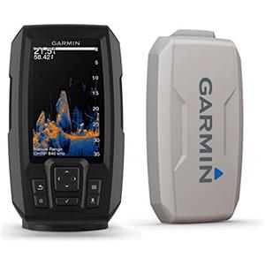 Garmin Striker Vivid 7cv Bundle with Transducer And Protective Cover, 7-inch Color Fishfinder, Vivid Scanning Sonar Color Palettes 010-02552-00