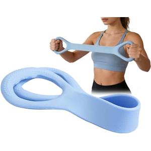 Generico Fascia Elastica a 8,Silicone 9 kg Fascia Esercizi | per Schiena Donne,per Palestra Home Gym Pilates Yoga Allenamento Corporeo