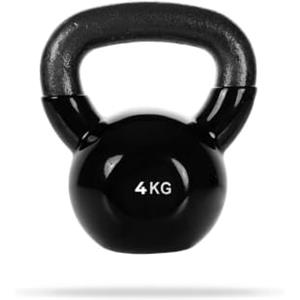 GymBeam - Kettlebell Professionale per Sport e Fitness in Ferro e Vinile, Ideale per Allenamenti di Forza, Cardio, HIIT, Squat, Stacchi, Presse, Slancio e Swing, Disponibile da 4 a 20 kg (4)