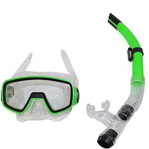 DUE ESSE Set per Snorkeling Maschera E BOCCAGLIO con VALVOLA ETA' MIN 3ANNI