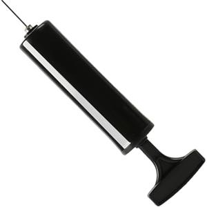 Zunetsutock Pompa per palloni per cellulare portatile - Mini Gonfiatore manuale con ago, strumento di compressione 'aria durevole | Pompa da basket rapida e leggera gonfiare palline, attrezzature sportive per