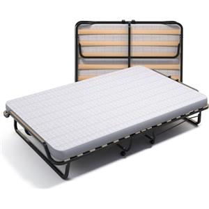 Cortassa Soluko Brandina Pieghevole a Doghe con Materasso Poliuretano 120x200