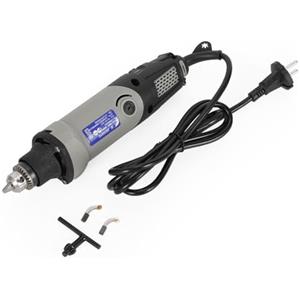 Qussse Smerigliatrice elettrica da 400 W, 6 smerigliatrice a velocità variabile con velocità 220 V, spina europea, mini trapano manuale per taglio lucidatura, punzonatura