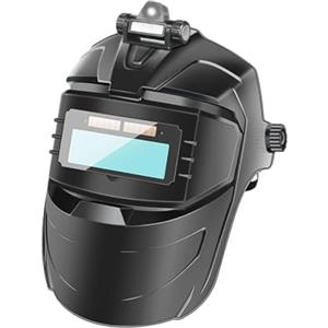 MagiDeal Maschera per saldatura Oscuramento automatico Protezione completa True Color Visualizzazione chiara, con faro