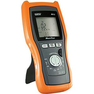 HTI HT-Instruments, Multimetro digitaleTRMS/Tester VDE 0100/ Tester LAN, M75