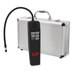 MGF Cercafughe professionale alogeno rilevatore gas refrigerante allarme visivo e acustico a batterie alcaline mgf made in italy 932299