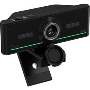 Gsou - Webcam wireless Bluetooth 1080p, HD USB Web Camera con microfono, copertura privacy, Plug and Play, streaming webcam per classe online, Zoom Meeting Skype Facetime Teams, PC Mac Laptop Desktop