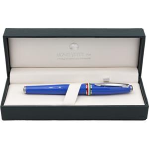 Monteverde Aldo Domani Penna Stilografica Azzurra Punta Media con Astuccio