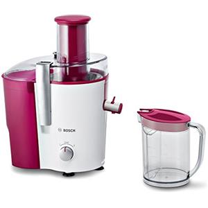 Bosch Mes25c0 - Entsafter - 1,25 Liter - 700 W - Wei?/kirsche Cassis (mes 25c0)
