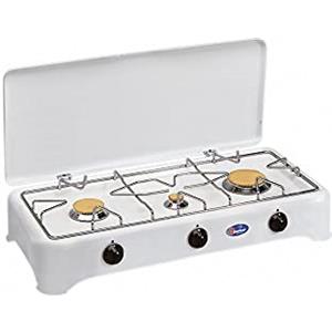 CFParker Parker Fornello 3 fuochi a gas Metano per uso esterno Made in Italy - 5324/MT