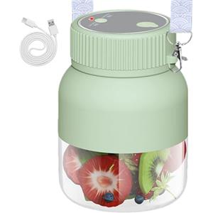 Générique Juice Extractor Machine, Juicing Machine Ice Crusher,Juicing Machine with Ice Crusher, 800ml Juice Extractor, Ricaricabile Juicer Cup, Cordless Vegetable Juicer for Home, Palestra, Travel, Smoothie