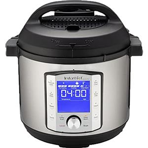 Instant Pot Pentola a pressione elettrica Instant Pot DUO EVO PLUS 7.6L. 10 funzioni in 1: Sterilizzatore, cottura lenta, fornello per riso, sottovuoto a bassa temperatura, cottura al forno e a pressione.