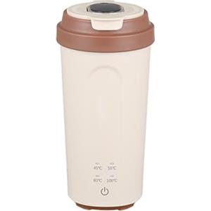 YFZCLYZAXET XIAOLILIYAN Bollitore Elettrico da Viaggio Mini, bollitore per Acqua Ricaricabile da 500 ml Alimentato Tramite USB con 4 Controlli della Temperatura, Thermos per Latte Artificiale, tè e caffè A,A