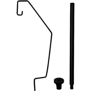 SunsoilGiant Supporto per Lanterna da Tavolo da Campeggio, da Installare, Indispensabile, Asta per Lampada da Tavolo Pieghevole, Portatile per Picnic,