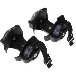 Ciieeo Pattini a Rotelle per Bambini Ruote LED Lampeggianti Regolabili, Rulli per Talloni in Pvc Resistente per Pattinaggio All'aperto e Compleanni