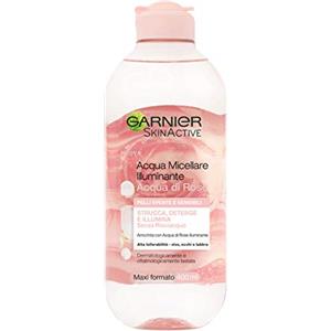 Garnier Acqua di Rose Micellare per Pelli Spente e Sensibili, 400 ml, 1 Unità, Confezione da 1