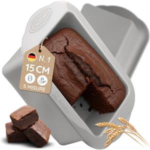 Backefix 15cm Flexi stampo per pane in cassetta silicone, Forma per cuocere il pane, Forma per torte e altro, l'originale collaudato - senza fronzoli, stabile, ecologic