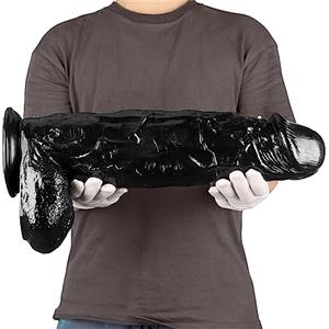 SAHOOSAFETY Dildo gigante dildo anale plug anale con forte ventosa replica del pene vagina dilatatore anale prostata masturbatore sm giocattoli sessuali for donne(M)