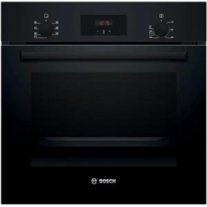 Bosch HBF133BA1 - Forno da incasso elettrico, ventilato, 66 litri, nero, Classe energetica A