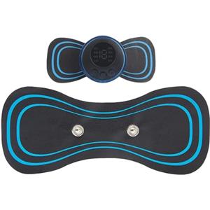 dzqad Patch massaggiatore ricaricabile per il collo,Patch massaggiatore muscolare | Cuscino intelligente portatile massaggiatore muscolare per massaggiatore a impulsi collo a spalla