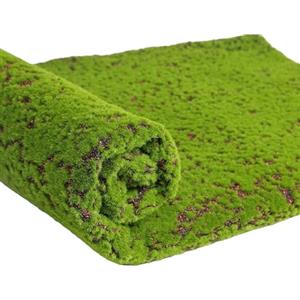 Generico Tappeto Finto Muschio 50x100 cm, Rotolo Prato, Runner Fondo Presepe, Verde Sintetico Effetto Naturale Tappeto per Decorazioni Pareti, Eventi, presepio Natale Varie Dimensioni