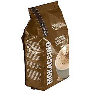ITALIAN COFFEE FOR ESPRESSO LOVERS Italian Coffee 96 Capsule Mokaccino Compatibile con Caffitaly System