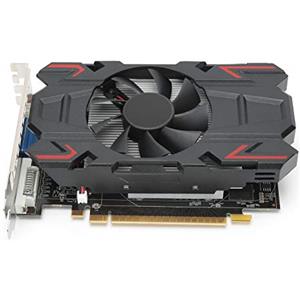 Denash Scheda Grafica ATI HD6770 4 GB 128 Bit DDR5 650 MHz, Scheda Video da Gioco a Ventola Singola a Basso Rumore da 4 GB, Scheda Grafica Desktop PCI Express 2.0