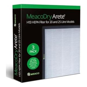 Meaco Dry Arete One 20L e 25L H13 HEPA