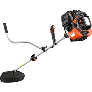 FUXTEC Decespugliatore a scoppio FX-4MS131 - 31cc 4 tempi - Multifunzione 2in1 con lama 3 denti e testina doppio filo - Easy Starter - Tracolla professionale - Albero 9 denti