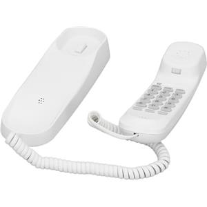 Kavolet Telefono Fisso con Filo da Parete con 2 Suonerie e Funzioni per il Controllo del Volume, Casa, Hotel, Ufficio, Banca, Telefono Fisso (W)
