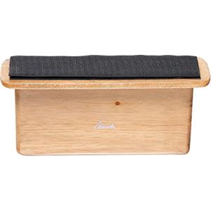 XDrum CAH-1 Supporto Accessori Cajon, Si incolla una volta sola al cajon | Piastra di montaggio per piccola percussione, Può essere montata e smontata in qualsiasi momento grazie alla fascia a strappo