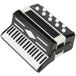 Uinfhyknd Mini fisarmonica in miniatura Strumento Musicale Fisarmonica Squisiti Strumenti Musicali Decorazione di Vacanza Musica Regali