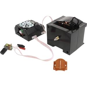 Toyvian Meccanismo Orologio da Parete per Riparazione Facile Installazione Vintage Uccellino cucù, Meccanismo Orologio al Quarzo Preciso in Plastica Riutilizzabile