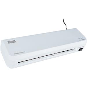 DESQ® Plastificatrice A4 New Generation - per 75 fino a 125 micron, 2 minuti tempo di preriscaldamento, blu acciaio