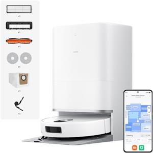 XIAOMI 5 Robot aspirapolvere con lavaggio, 20000 Pa, navigazione dToF | Sistema Anti-Tangle doppio, panno e spazzola laterale ext., lavaggio 80°C, evitamento ostacoli, 8,8 cm