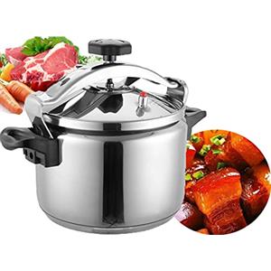 GHKWXUE Piccole mini pentole a pressione per famiglie,Contenitori a pressione in acciaio inossidabile 304 da 3L,Sicurezza super,Adatto a tutti i tipi di piani cottura Compreso,gas/induzione/fiamma aperta