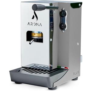 AROMA MACCHINA DA CAFFE' Aroma Plus+ Macchina caffè espresso cialde ESE 44 mm colore Grigio