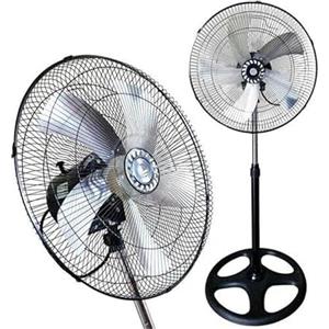 DISCORAMA VENTILATORE A PIANTANA 18″ 75W REGOLABILE SILENZIOSO 5 PALE IN METALLO MAXTECH