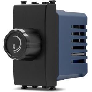 TOT ELECTRIC Frutti elettrici DIMMER Nero compatibili con Vimar Arke per placche supporti 19613 19614 19617