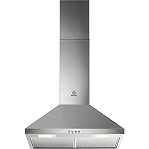 Electrolux LFC316X cappa 420 m3/h montata a parete in acciaio inossidabile D - cappa (420 m3/h, conduto/ricircolo, E, C, 66 dB)
