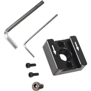 JSGHGDF 1/4 Filettatura Cold Hot Shoe Mount Adapter per DSLR Camera Cage Lampeggiante Luce LED Microfono Monitor Montaggio Cold Shoe Extension Mount per DSLR Accessori