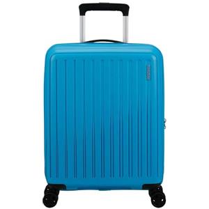 American Tourister Trolley rigido, bagaglio a mano, realizzato in POLIPROPILENE robusto e antigraffio. Molto pratico e super leggero, dispone di due ampi scomparti, divisorio nel comparto superiore e