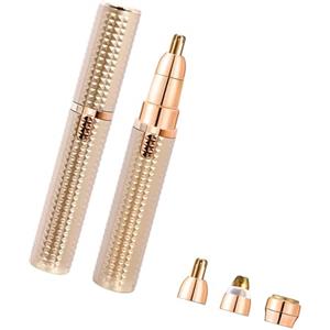 FHGSPQWM Epilatore elettrico Rasoio portatile di rimozione dei capelli con LED per le donne del corpo del viso del sopracciglio Trimmer elettrico del sopracciglio ricaricabile