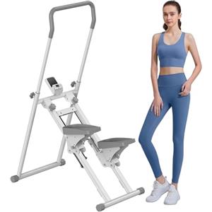 Tvdugim Stepper per esercizi in palestra a casa, Stair Master pieghevole, macchina per arrampicata verticale per allenamento completo del corpo con capacità di 300 libbre