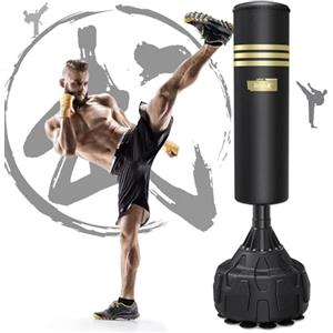 Dripex Sacco Boxe da Terra Basic 165 cm Autoportante con Base a 12 Ventosi