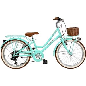 Dolce Vita By Canellini Bici da bambina junior vintage retrò 7V dolce vita cappuccino 20 (Tiffany)