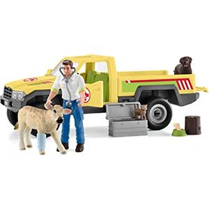 SCHLEICH 42503 Veterinarian Visit at The Farm World